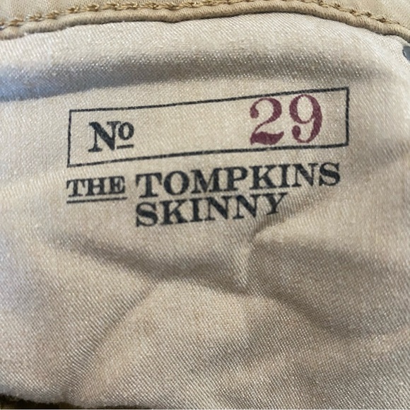 Vintage Polo Ralph Lauren Tompkins Skinny Jean tan - Picture 4 of 7